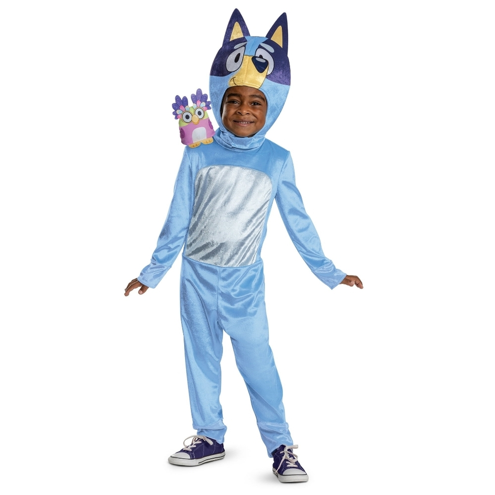 Kids Bluey & Chattermax Halloween Costume Toddler Size 2T Jumpsuit by Disguise